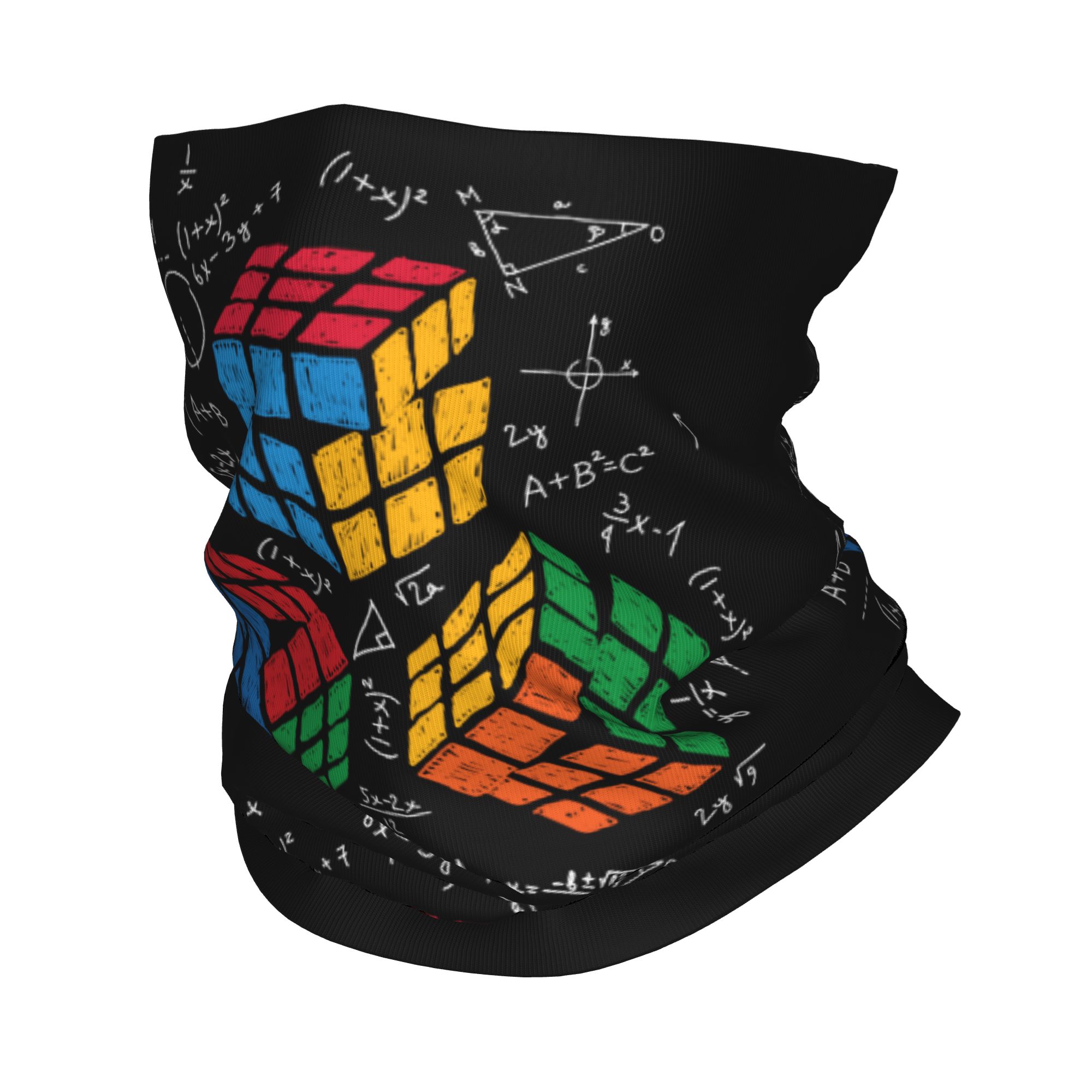 Custom Math Rubiks Cube Winter - Neck Warmer Tube 评论和价格