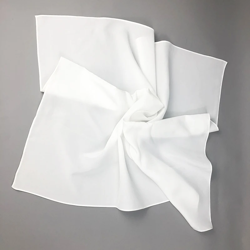 New Women Silk Scarf Square Ne - Ascot Neck Scarf 评论和价格