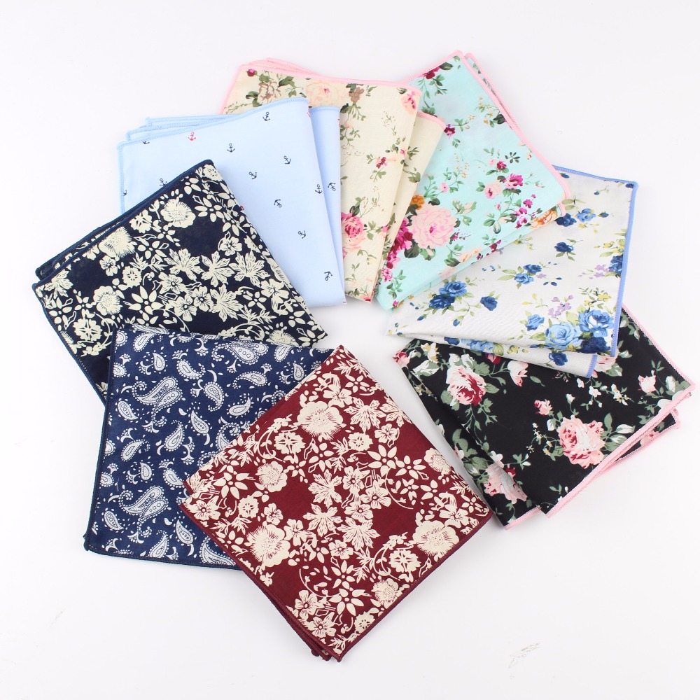 Paisley Cotton Handkerchiefs W - Handkerchief Cotton Men 评论和价格