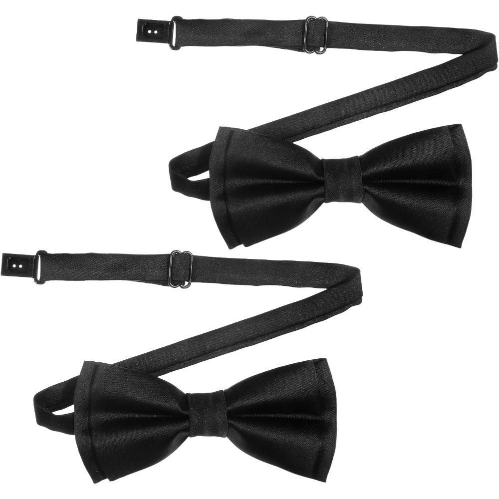 Men's Bow Ties, 2-Pack Solid C - Bow Tie Pre Tied 评论和价格